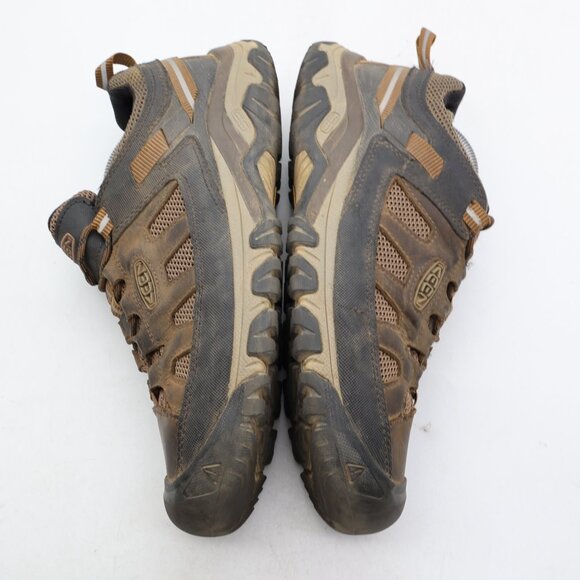 Keen Targhee Vent Hiking Men's US Size 10 M Brown Leather Outdoor Trail Sneakers - Picture 8 of 9